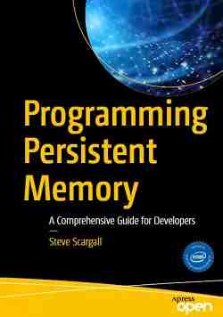 Programming Persistent Memory